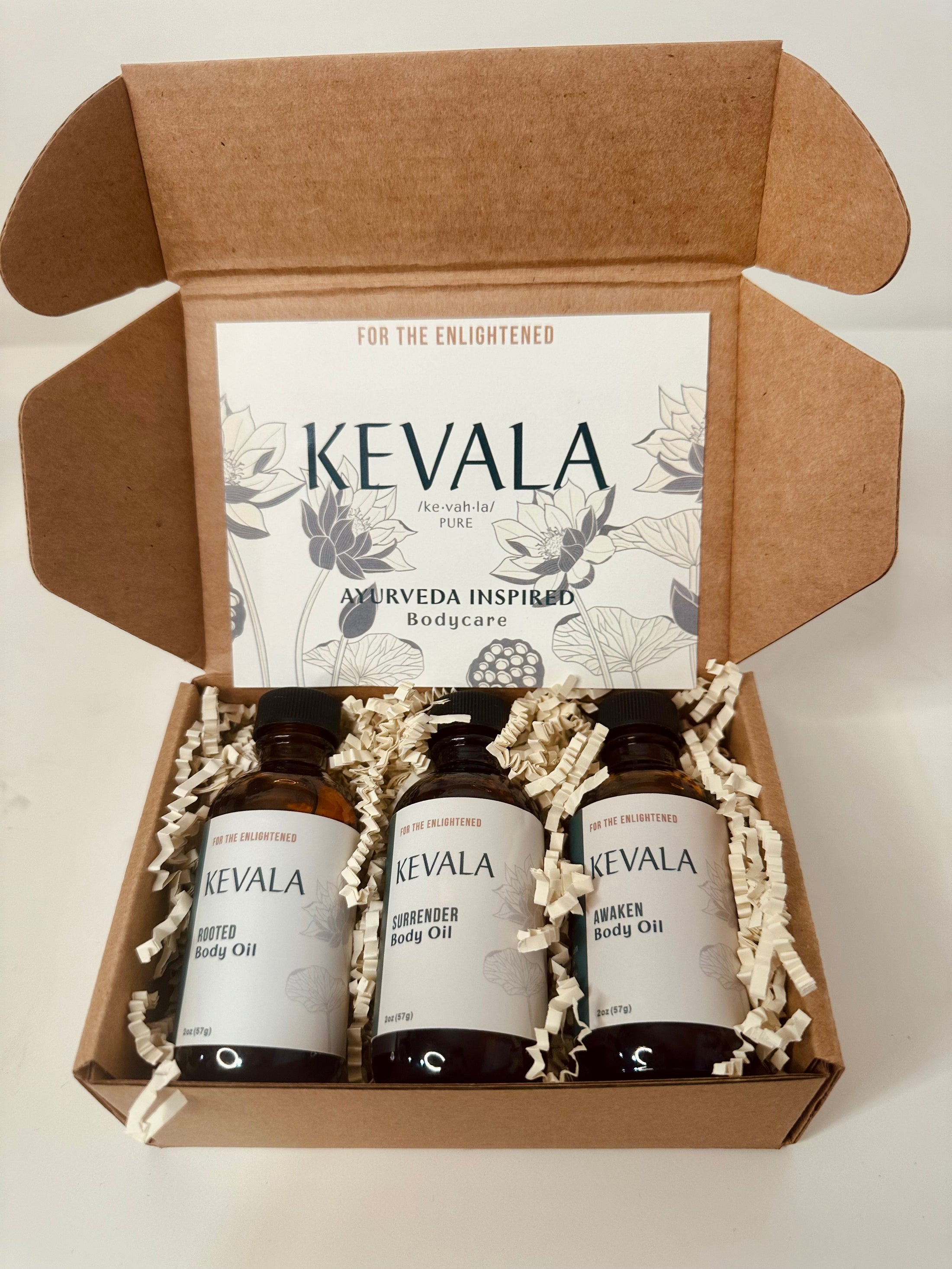 Ayurvedic Body Oil Trio