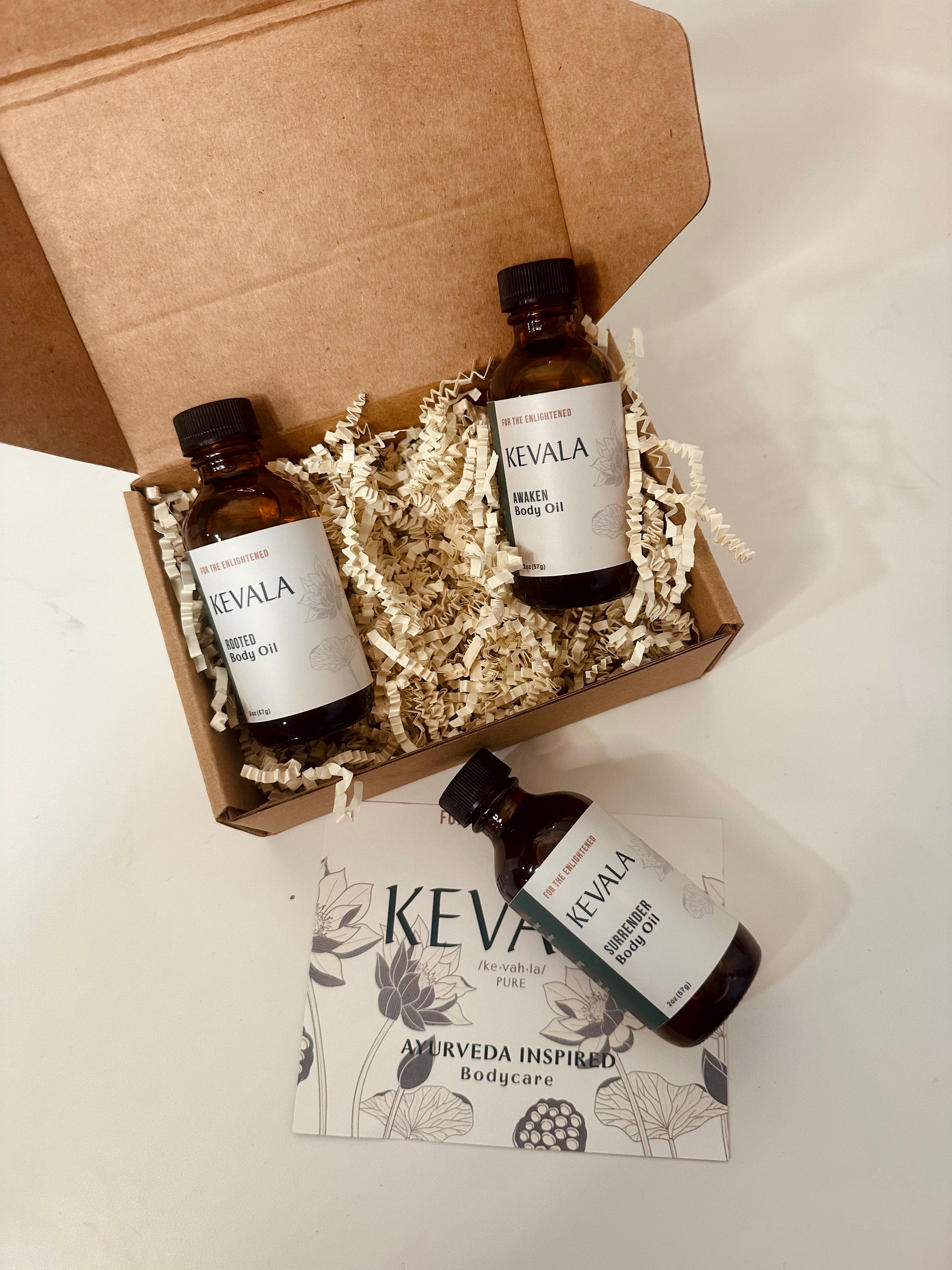 Ayurvedic Body Oil Trio