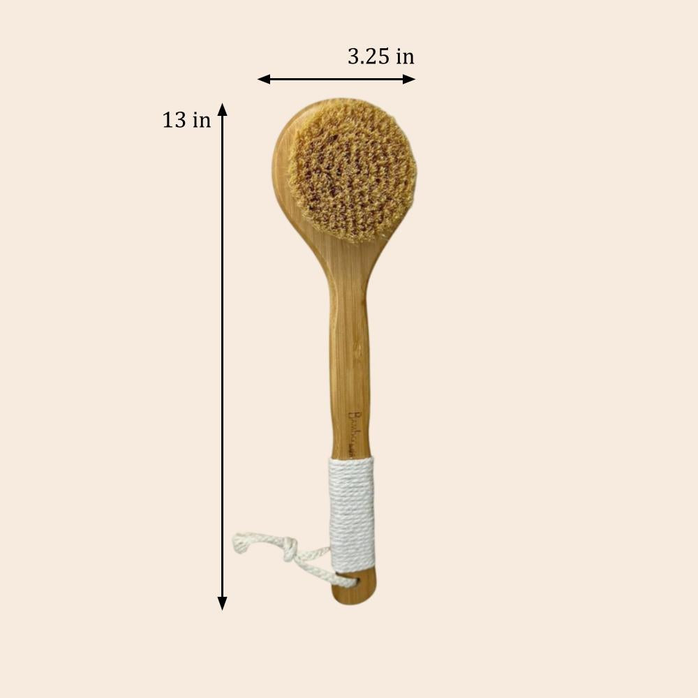 Vegan Bamboo Sisal Dry Brush